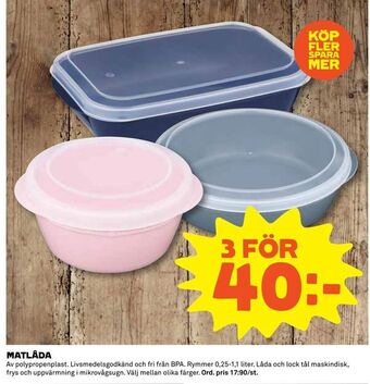 Coop Matlåda erbjuda