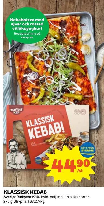 Coop Klassisk kebab erbjuda