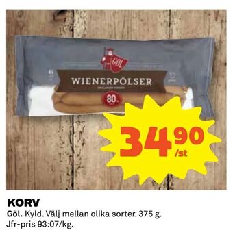 Coop Korv erbjuda