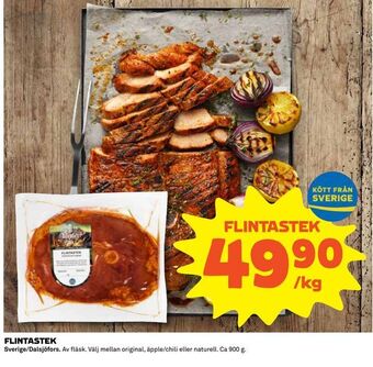 Coop Extra Flintastek erbjuda