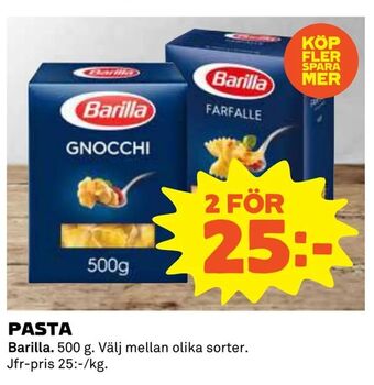 Coop Konsum Pasta erbjuda