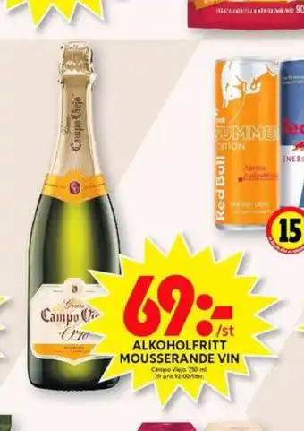 ICA Maxi Libero mousserande vin erbjuda
