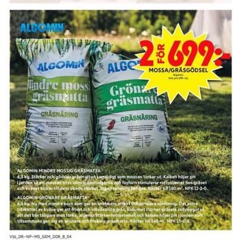 ICA Maxi Algomin gödsel erbjuda