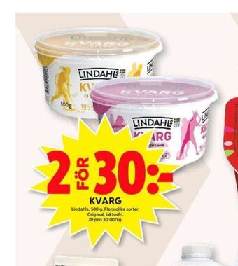 ICA Maxi Lindahls kvarg erbjuda
