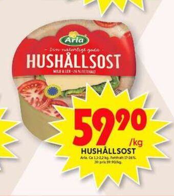 ICA Maxi Arla hushållsost erbjuda