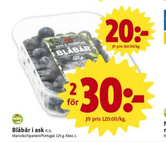 ICA Nära Ica blåbär erbjuda