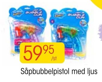 EKO Såpbubbelpistol med ljus erbjuda