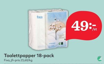Hemköp Toalettpapper 18-pack erbjuda