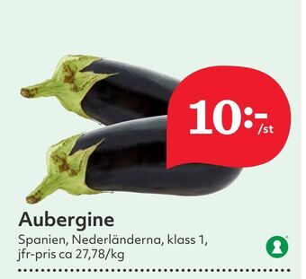 Hemköp Aubergine erbjuda