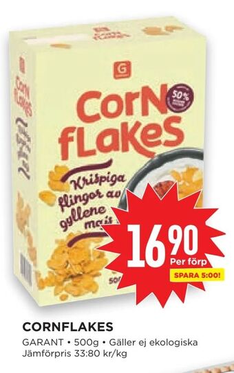Willys Cornflakes erbjuda