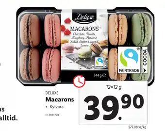 Lidl Macarons 12x12g erbjuda