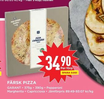 Willys Färsk pizza erbjuda