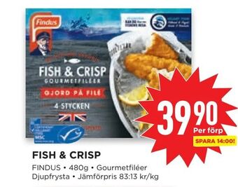 Willys Fish & crisp erbjuda