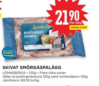 Willys Skivat smörgåspålägg erbjuda