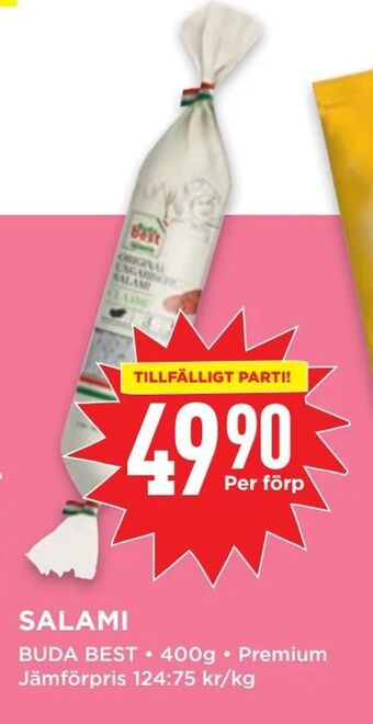Willys Salami erbjuda
