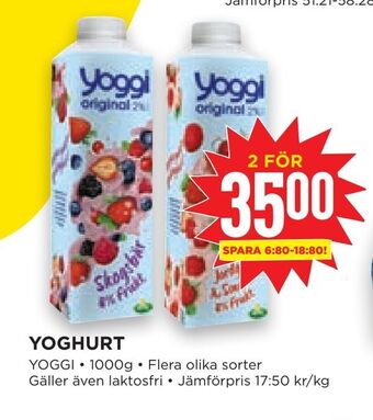 Willys Hemma Yoghurt erbjuda