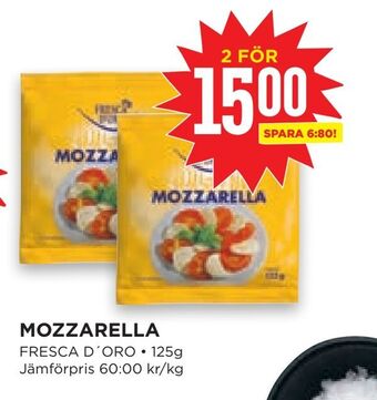Willys Hemma Mozzarella erbjuda