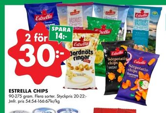 ÖoB Estrella chips erbjuda