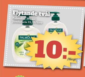 Bonum Matmarknad Flytande tvål erbjuda