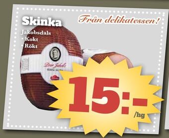 Bonum Matmarknad Skinka erbjuda