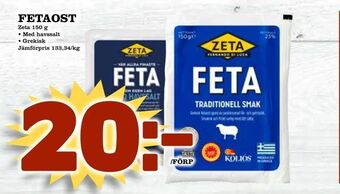 Nelins Fetaost erbjuda