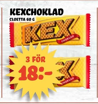 Nelins Kexchoklad erbjuda