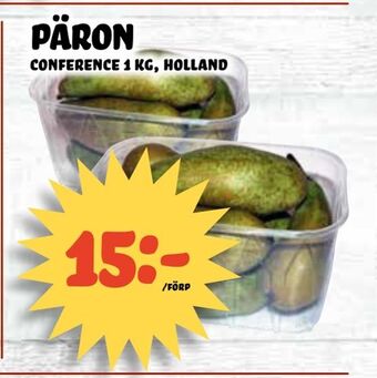 Nelins päron erbjuda