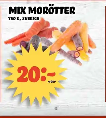 Mix morötter