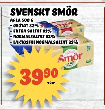 Nelins svenskt smör erbjuda