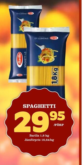 Nelins Spaghetti erbjuda