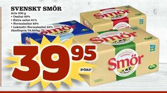 Nelins Svenskt smör erbjuda