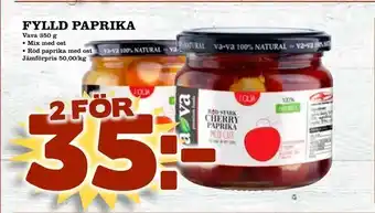 Fylld paprika