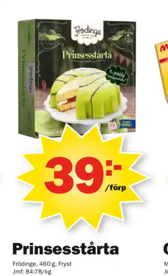 Pekås Prinsesstårta 460g erbjuda