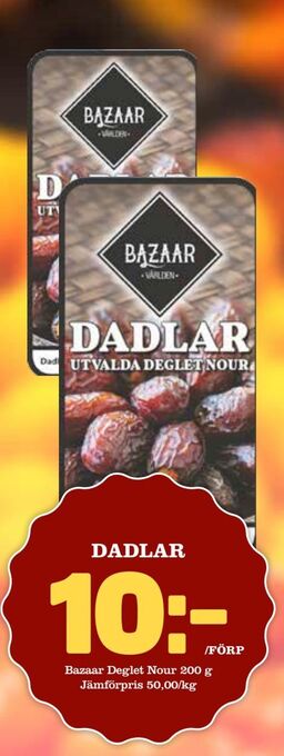 Rinkeby Matcenter Dadlar erbjuda