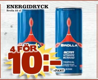 Rinkeby Matcenter Energidryck erbjuda