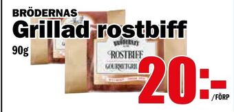 Matdax Grillad rostbiff erbjuda