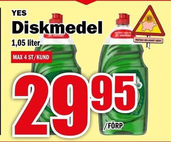Matdax Diskmedel erbjuda