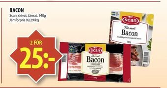Matvärlden Tensta Bacon erbjuda