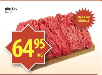 Matvärlden Tensta Nötfärs erbjuda