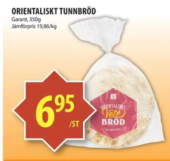 Matvärlden Tensta Orientaliskt tunnbröd erbjuda