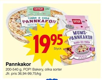 Matöppet Pannkakor erbjuda
