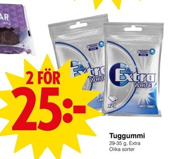 Matöppet Tuggummi erbjuda