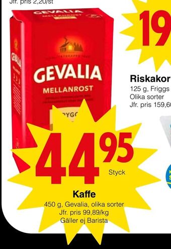 Matöppet Kaffe erbjuda