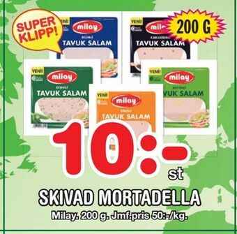 Nya Pulsen Skivad mortadella erbjuda