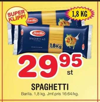 Nya Pulsen Spaghetti erbjuda