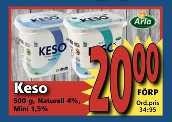Supergrossen Keso erbjuda