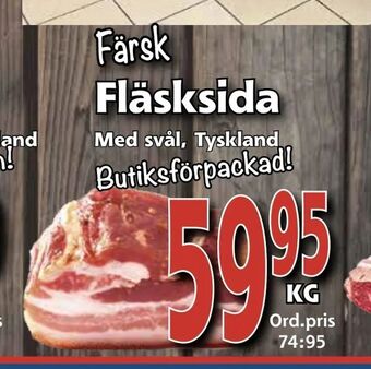 Supergrossen Fläsksida erbjuda