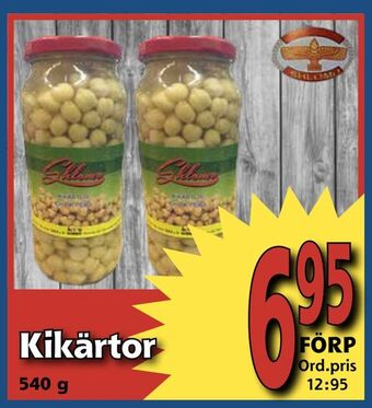 Supergrossen Kikärtor erbjuda