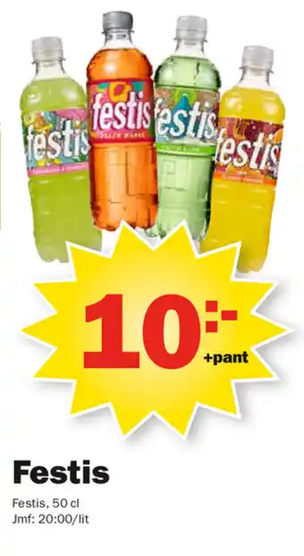 Pekås Festis 50cl erbjuda