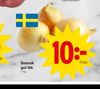 Matöppet Bravo lök erbjuda